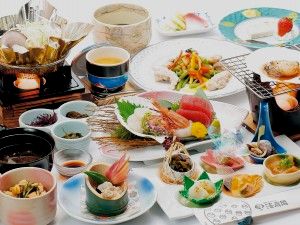 浅虫温泉スーパ－コンパニオンパック料理